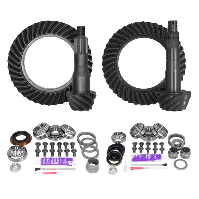 Yukon Gear Ring & Pinion Gear Kit Front & Rear for Toyota 8.75/8IFS Diff (A/T w/E-Locker) 4.88 Ratio - YGKT003-488