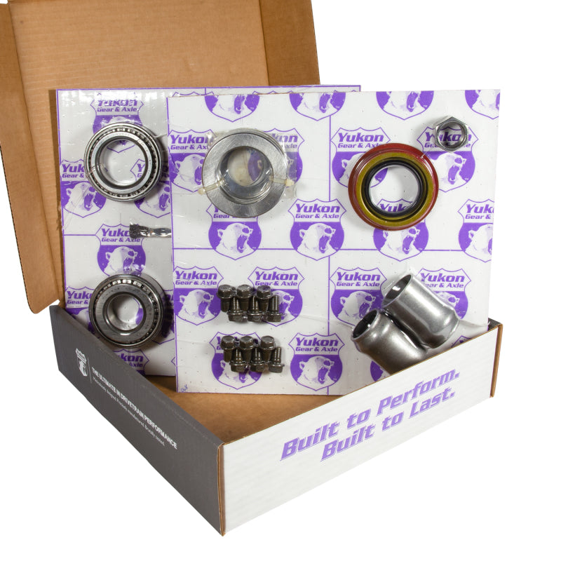 Yukon Gear 8.875in GM 12T Thick 3.73 Rear Ring & Pinion Install Kit Axle Bearings and Seals - YGK2228