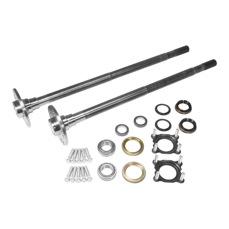 Yukon Gear Chromoly Rear Axle Kit Dana 44 Jeep Rubicon JL Narrow Track 30 Spline w/ e-Locker - YA WAK-004