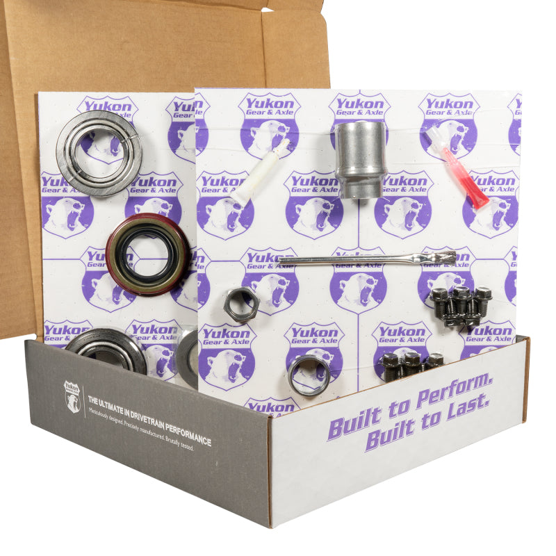 Yukon Gear 8.2in GM 3.08 Rear Ring & Pinion Install Kit 28 Spline Positraction 2.25in Axle Bearings - YGK2212