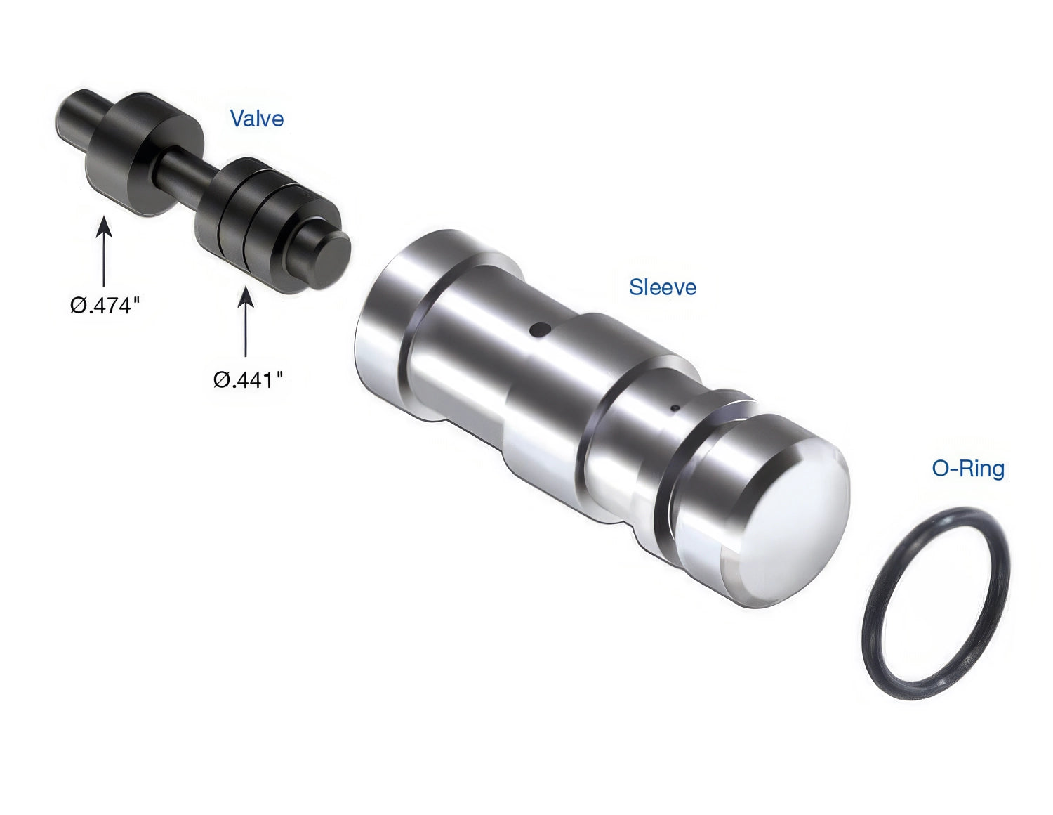 Sonnax Boost Valve Kit for 5L40E - 55209-04K