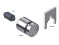 Sonnax Oversized TCC Modulator Plunger Valve Kit for 5R55S - 56947J-80K