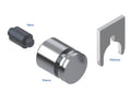 Sonnax Oversized TCC Modulator Plunger Valve Kit for 5R55W - 56947J-81K
