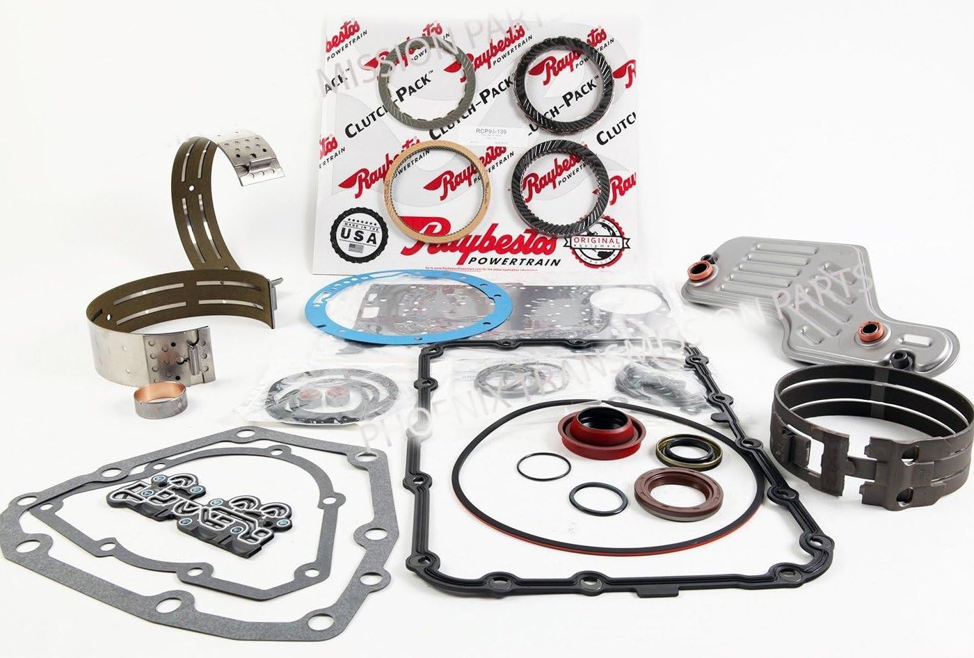 5R55W Transmission Rebuild Kit with Raybestos Clutch Pack 2002-2008 OEM