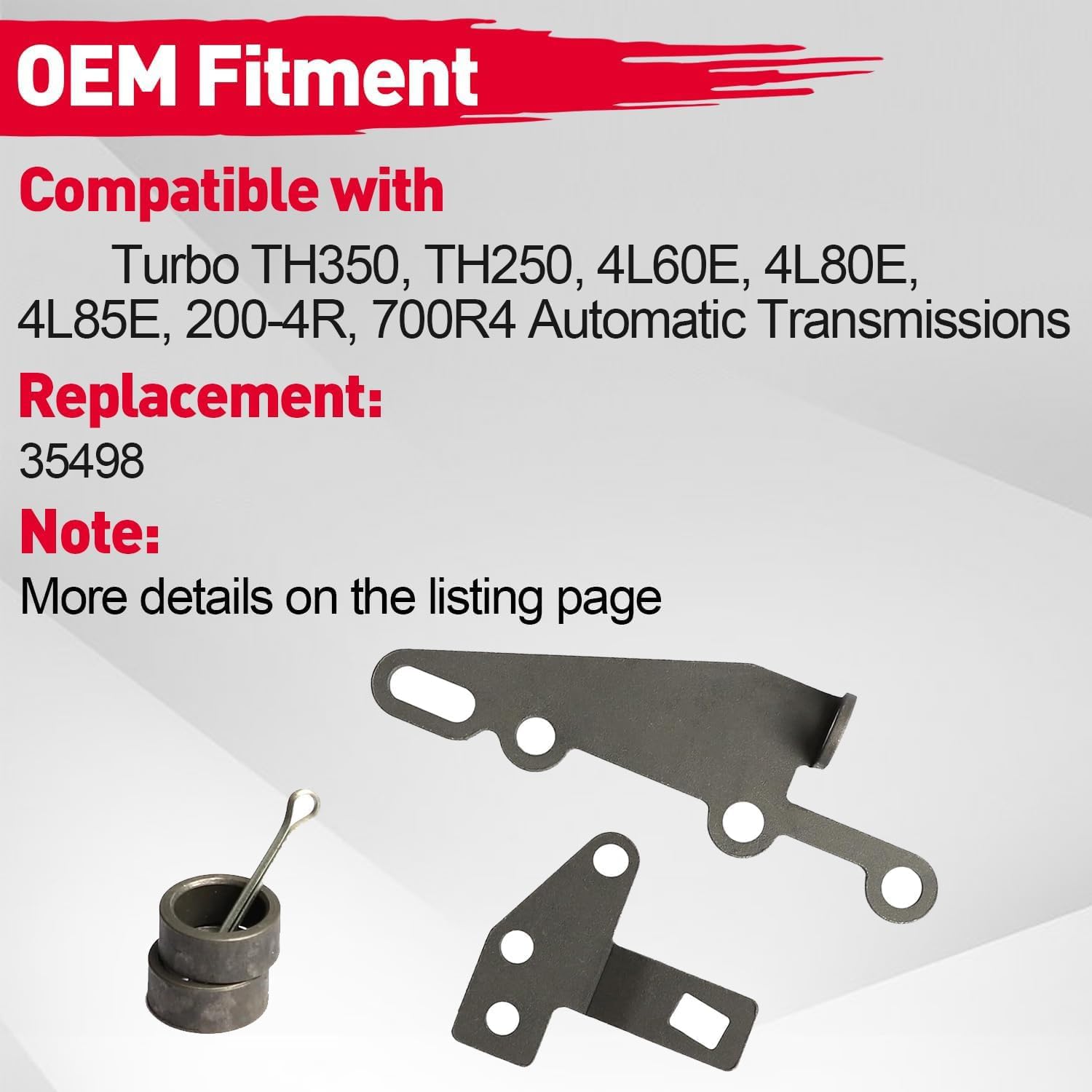 TH400 Shift Kit 1965-1990 TH200 OEM - image 2