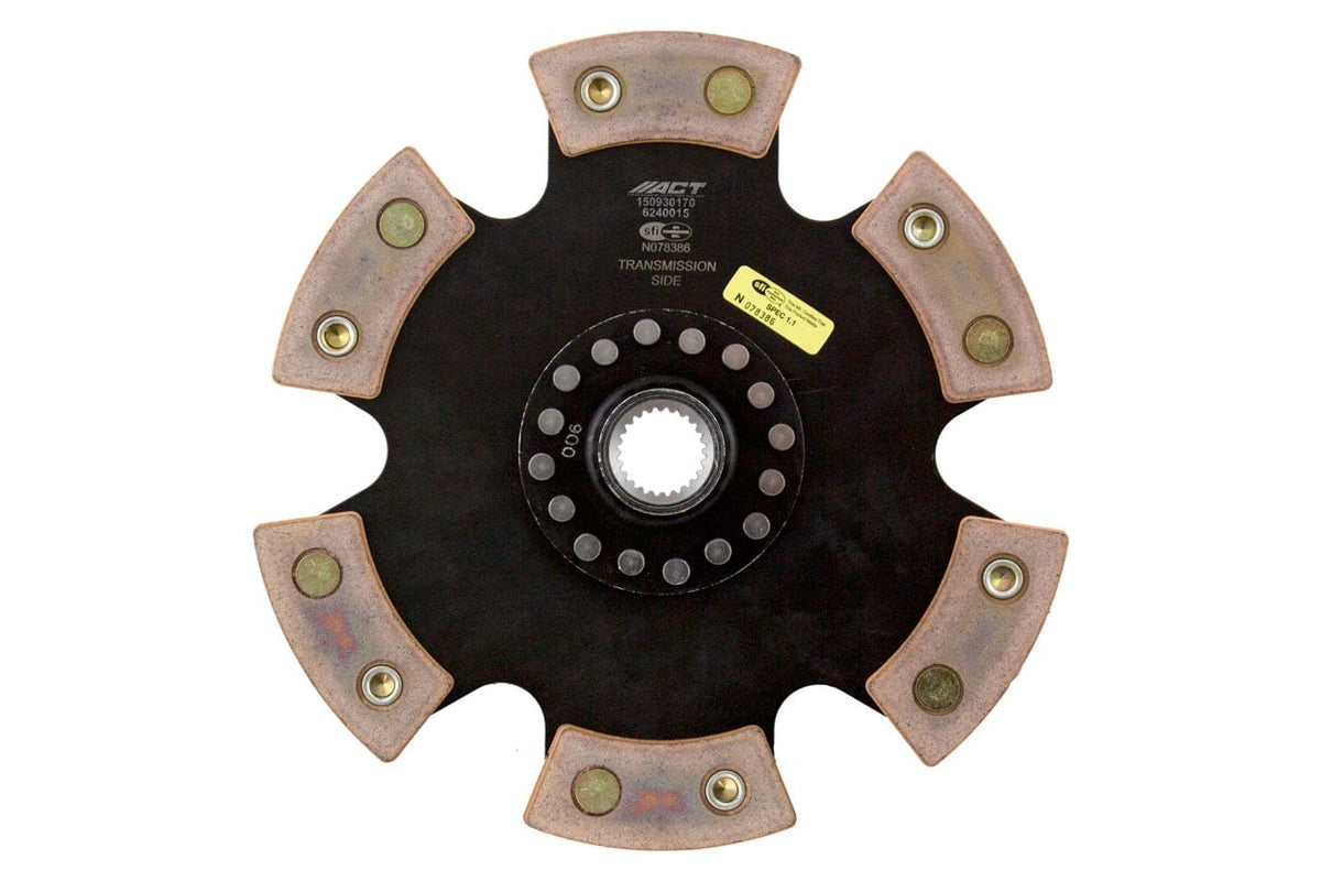 ACT 14-24 Mini Cooper S 6 Pad Rigid Race Disc - 6240015