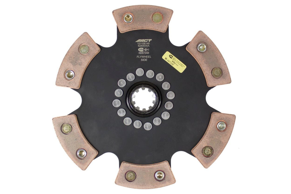 ACT 96-99 BMW M3 3.2L I6 6 Pad Rigid Race Disc - 6240035