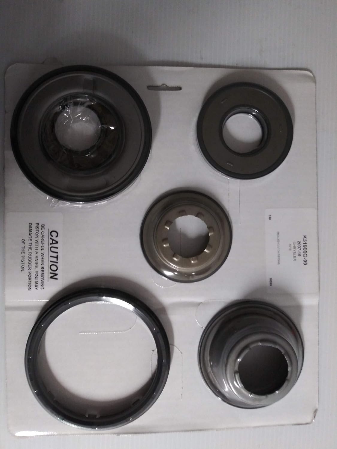 62TE [ ] bonded piston kit [6-pistons] Automatic transmission 07-16 OEM