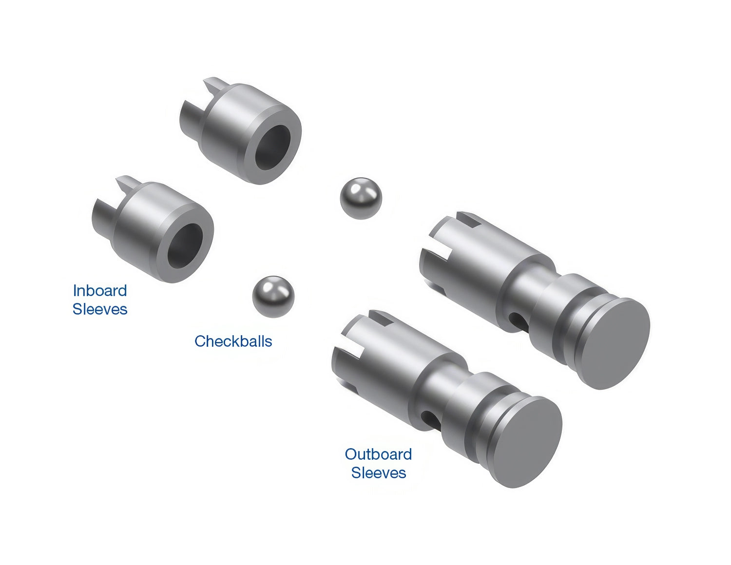 Sonnax Low/Reverse Switch Checkball Sleeve Kit for 62TE - 92835-43K
