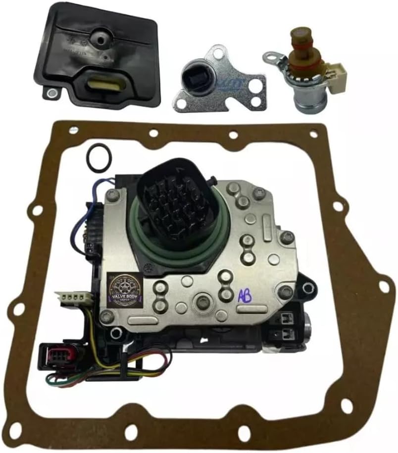 62TE Transmission Solenoid Block TCC and LPS Sensor Filter Kit 5-Piece OEM
