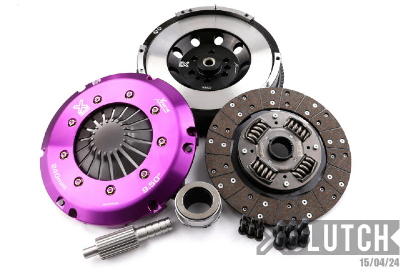 XClutch 11-13 BMW 335is Base 3.0L Stage 1 Sprung Organic Clutch Kit (6 Bolt/PB in Flywheel) - XKBM24566-1A