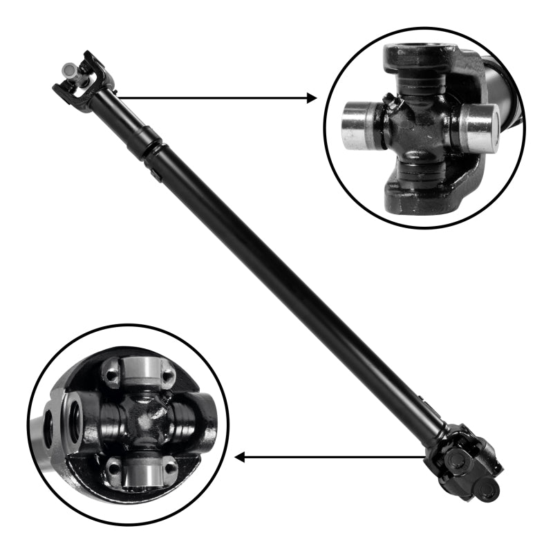 Yukon Gear & Axle USA Standard Front Driveshaft for Jeep Wrangler 38-1/4in Center to Center - ZDS9765