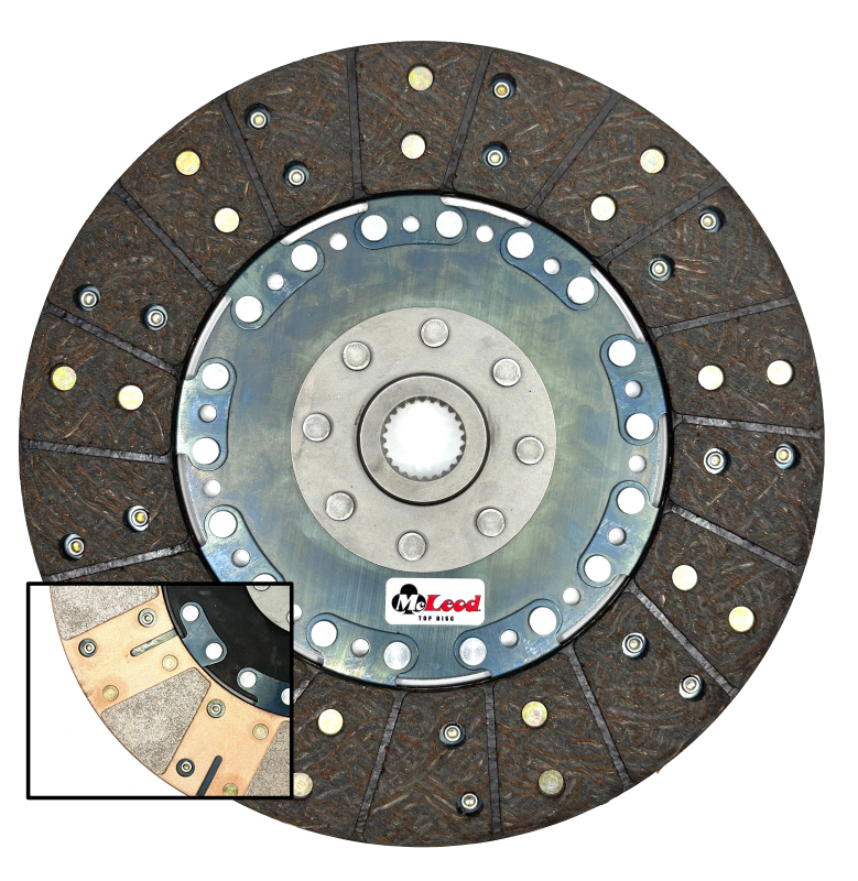 McLeod Racing RST HD Twin w/ Steel Flywheel - 15-23 Ford Mustang 2.3L EcoBoost - 1 x 23M Spline - 64388-25MD