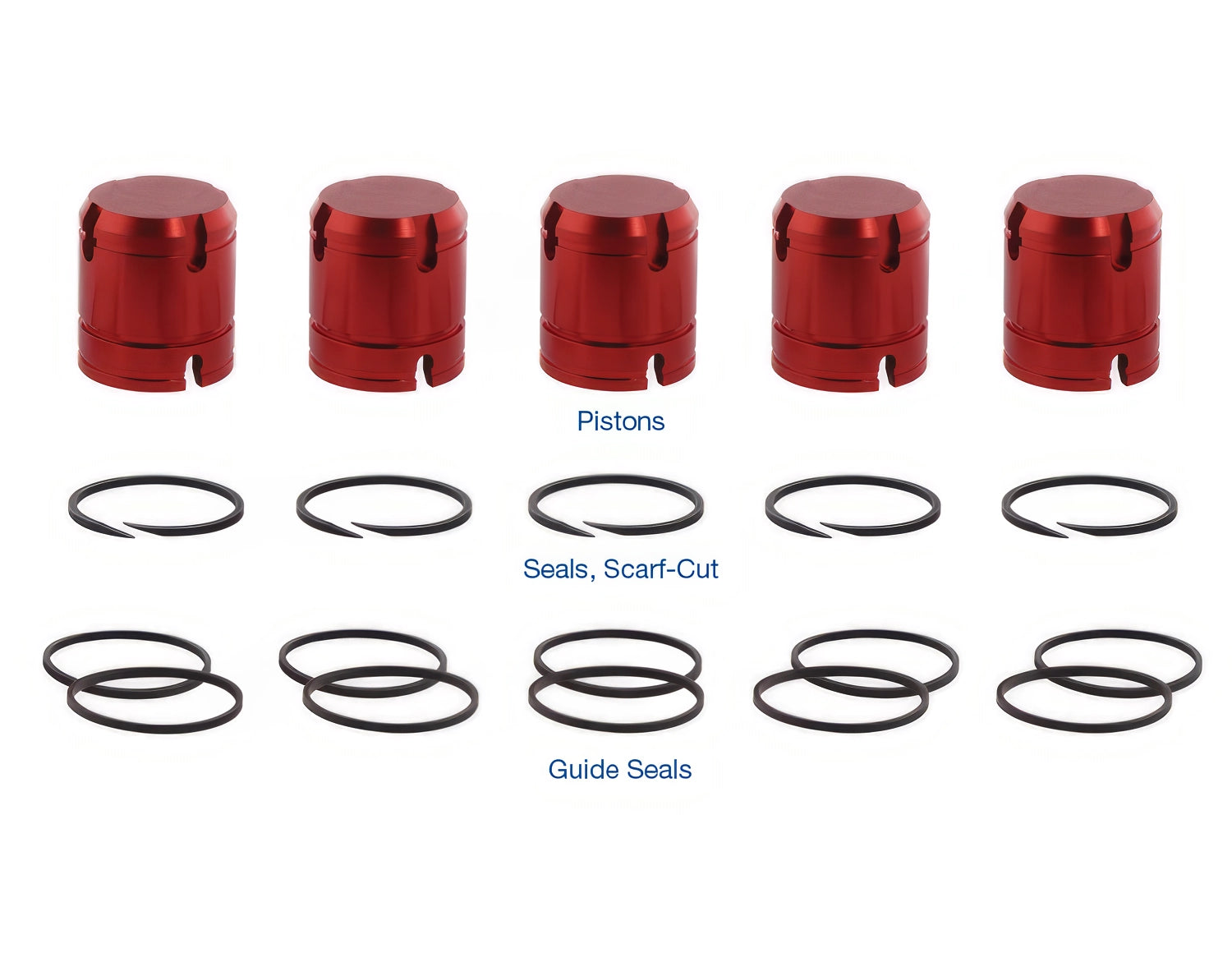 Sonnax Accumulator Piston Kit for 68RFE - 44894-01MK