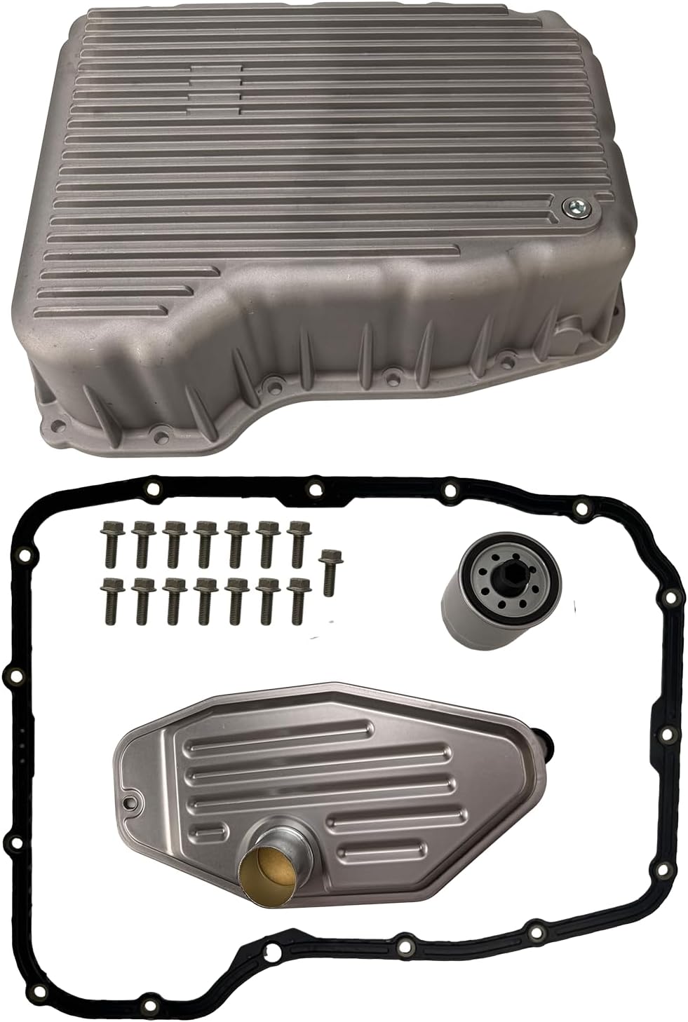 68RFE Deep Aluminum Transmission Oil Pan Kit with Filter OEM