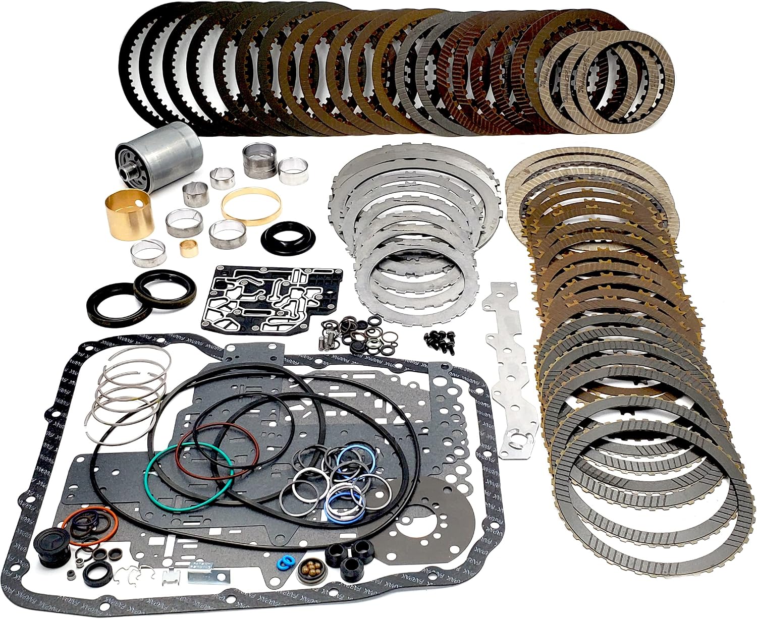 68RFE Master Transmission Rebuild Kit with Raybestos GPZ Frictions and Steels 07-Up OEM