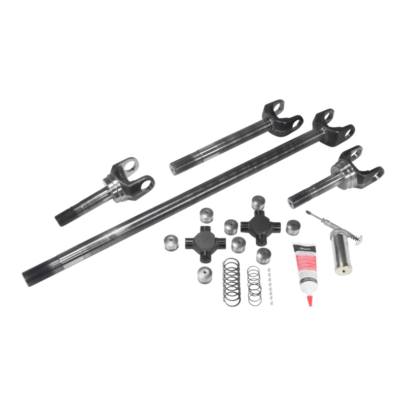 Yukon Gear & Axle USA Standard 4340CM Axle Kit For 79-87 GM Truck & Blazer / GM 8.5in / 28 Spline w/Super Joints - ZA W2
