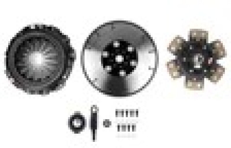 Competition Clutch 06-11 WRX / 05-11 LGT Stage 4 - 6 Pad Ceramic Clutch Kit (Inc Steel Flywheel) - 15026-1620