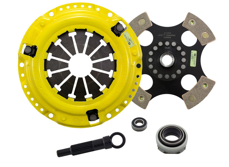 ACT 1990 Honda Civic XT/Race Rigid 4 Pad Clutch Kit - HW4-XTR4