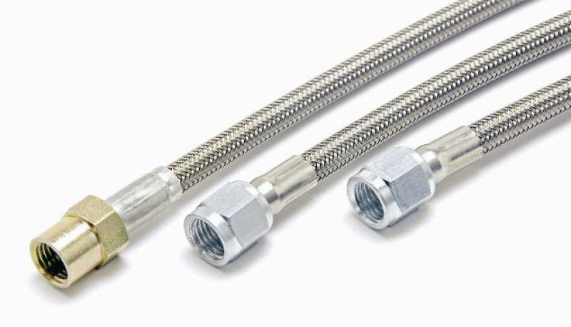 McLeod Steel Braided Line Double An4 Female 60in Long - 139100-60