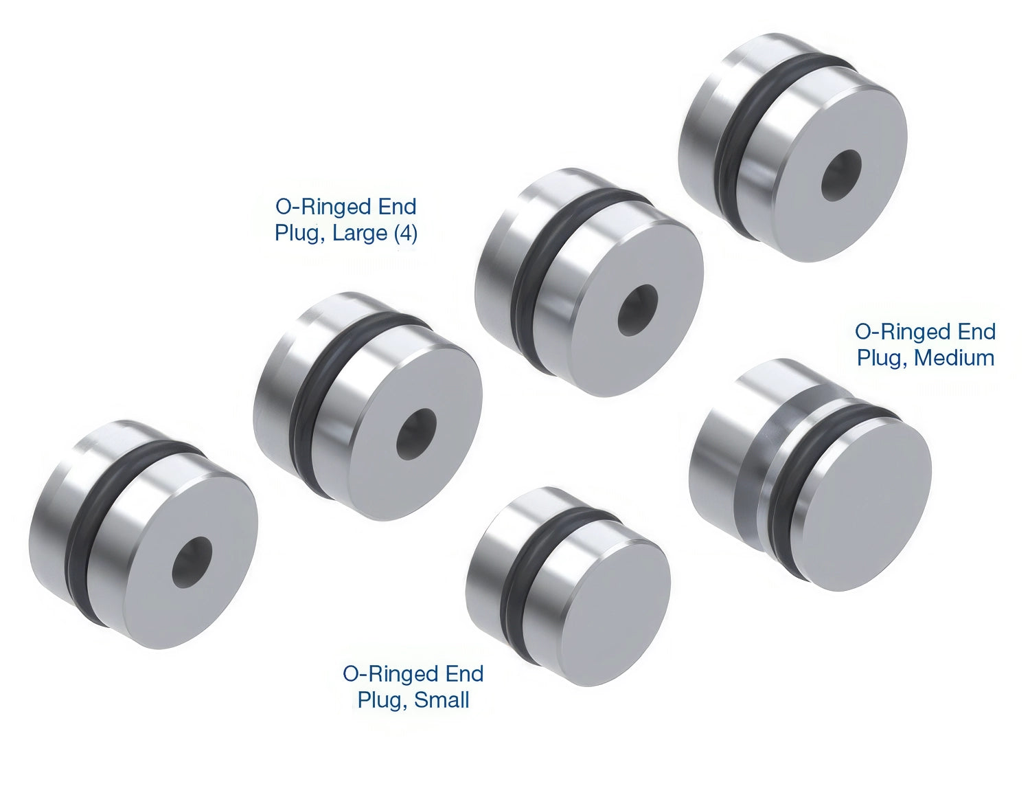 Sonnax O-Ringed End Plug Kit for 6F35 - 144740-03K