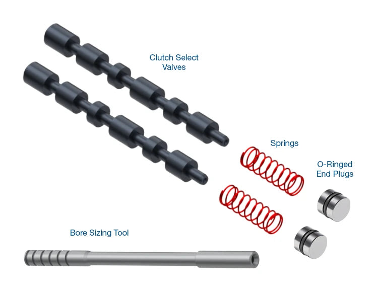 Sonnax Clutch Select Valve & Bore Sizing Tool Kit for 6L45 - 104740-BST31