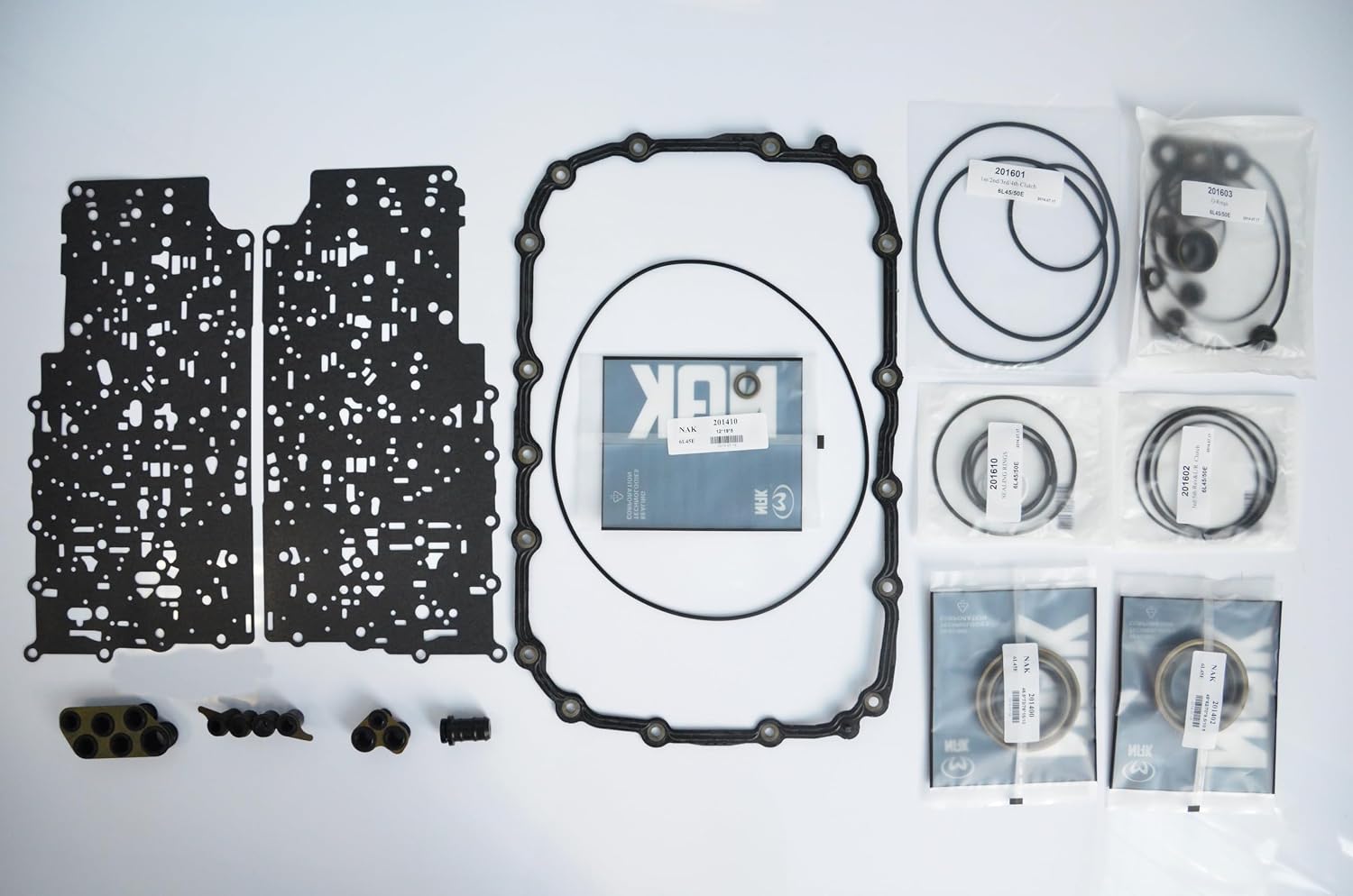 6L45 Overhaul Rebuild Kit with Gaskets, Seals & Rings OEM
