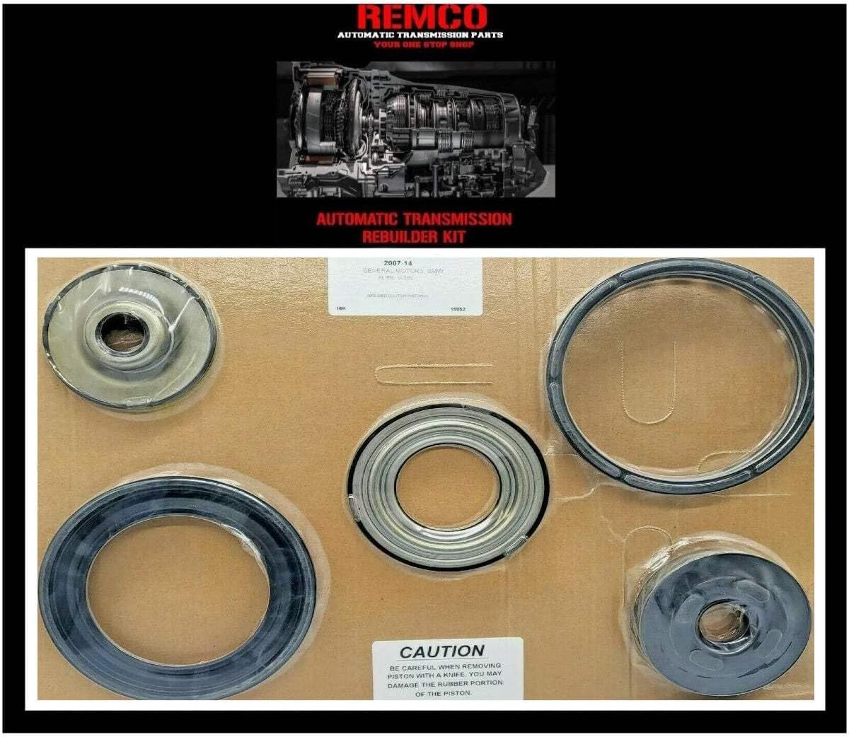 6L50E Bonded Piston Set 07-14 OEM