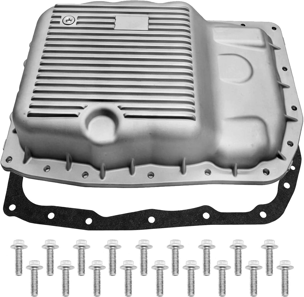 6L80 Aluminum Transmission Oil Pan Kit with Gasket 2006-2019 OEM
