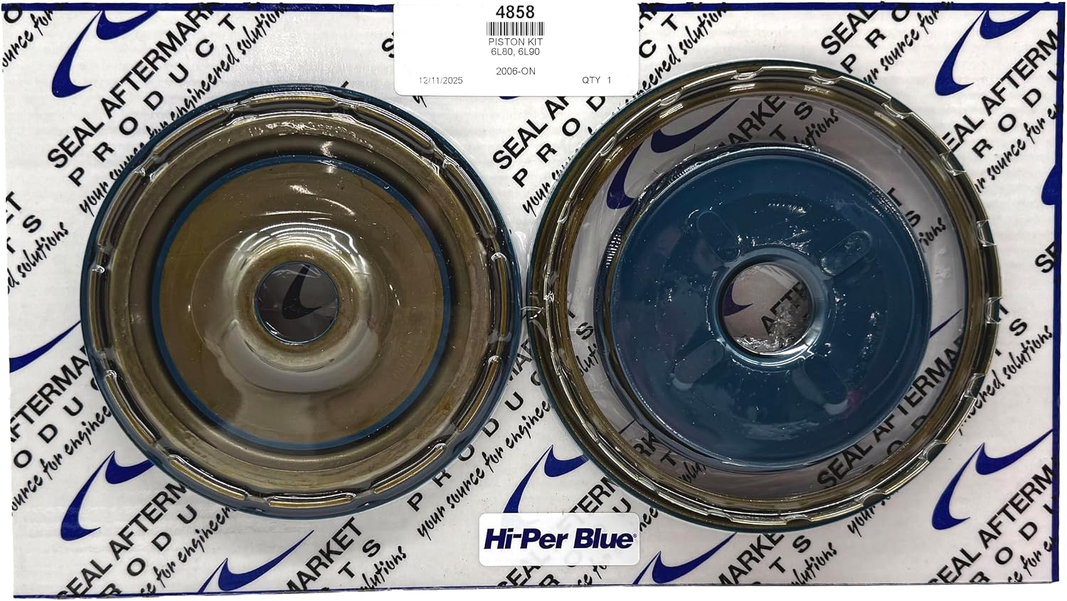 6L80 Bonded Piston Set with Bonded Pistons 2006-Up OEM