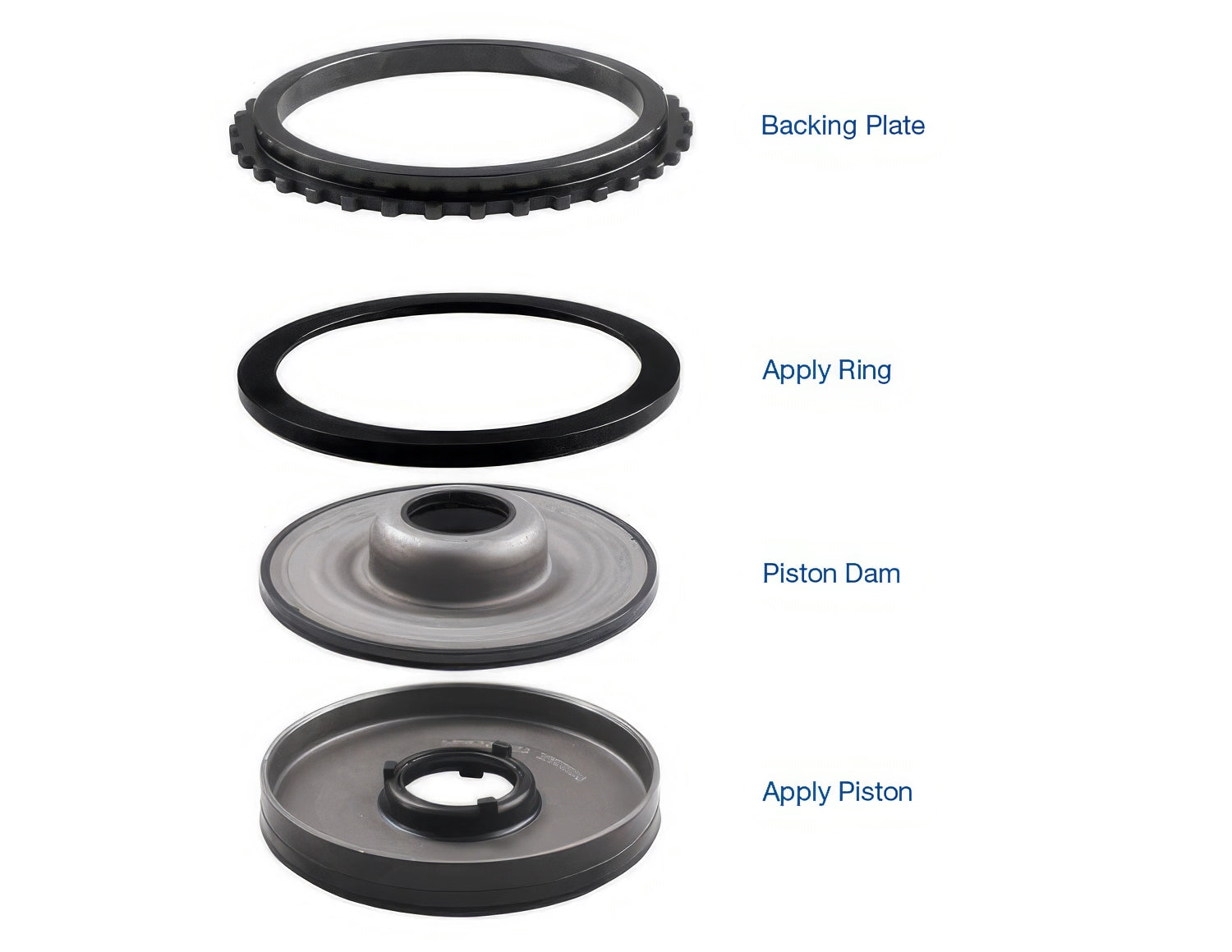 Sonnax Heavy Duty 4-5-6 Clutch Apply Piston Kit for 6L80 - 104960-01K