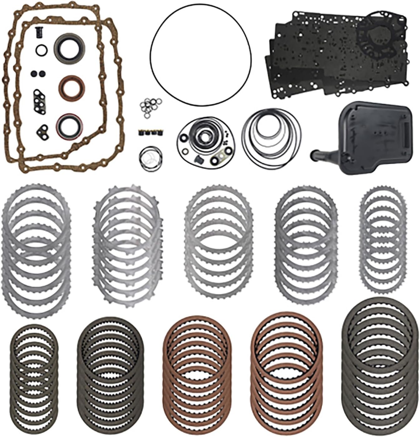 6L80E Master Transmission Rebuild Kit with Filter with Overhaul Gaskets OEM