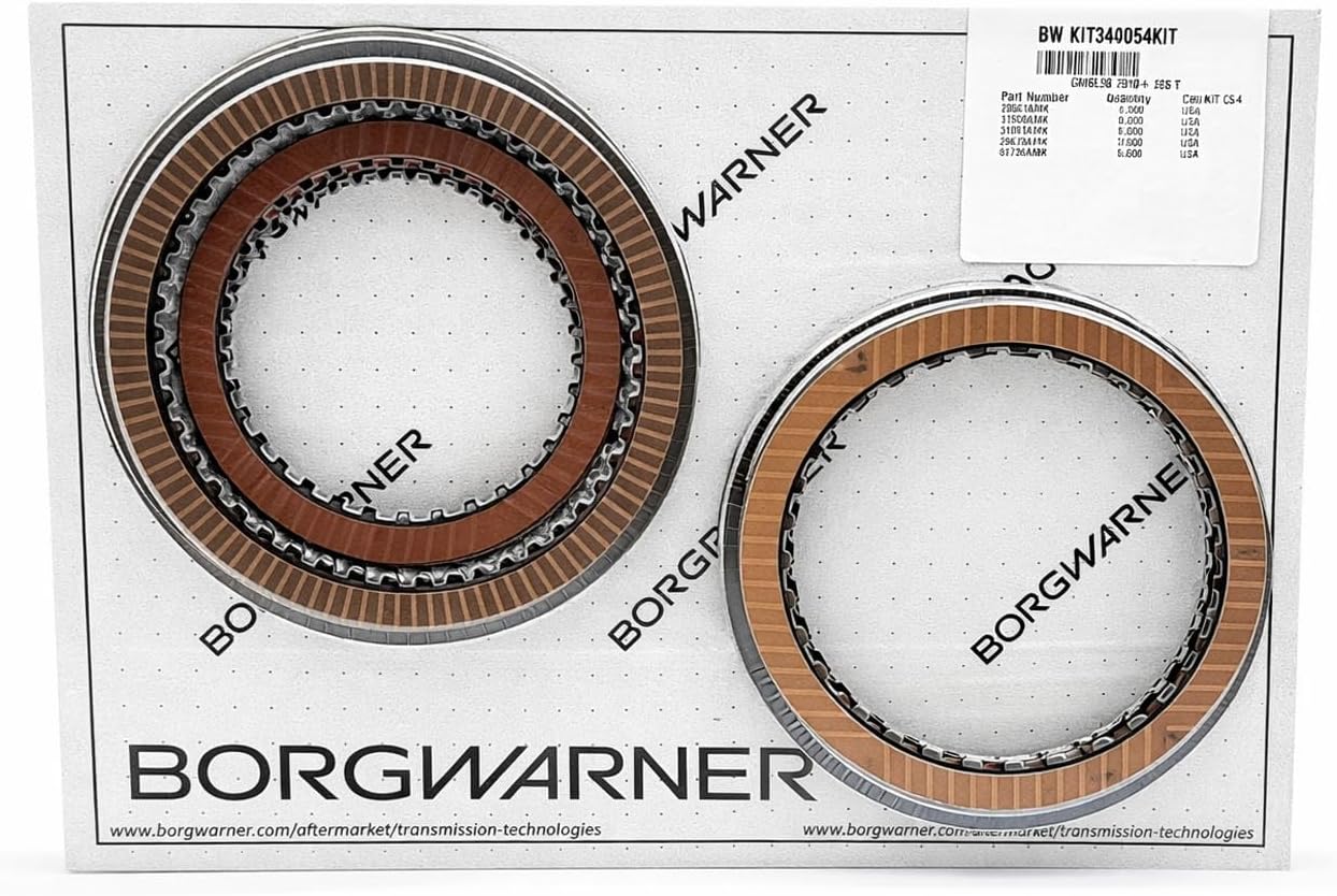6L90 Friction Clutch Kit - BorgWarner 2010-Up OEM