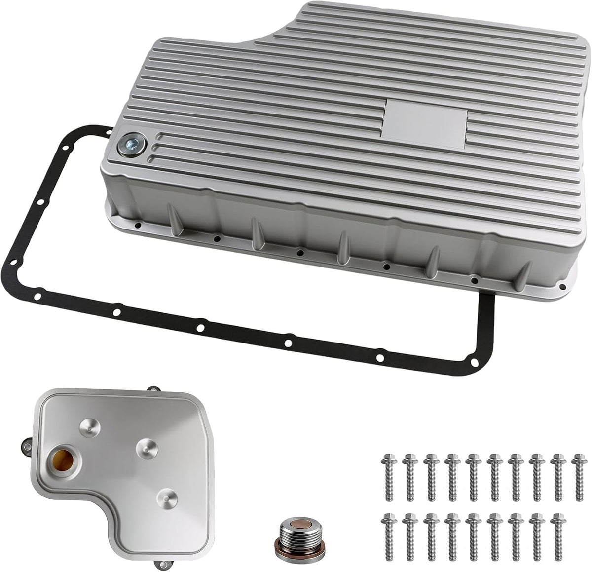 6R140 Deep Aluminum Transmission Oil Pan OEM