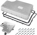 6R140 Deep Aluminum Transmission Oil Pan Kit with Filter 2011-2019 OEM