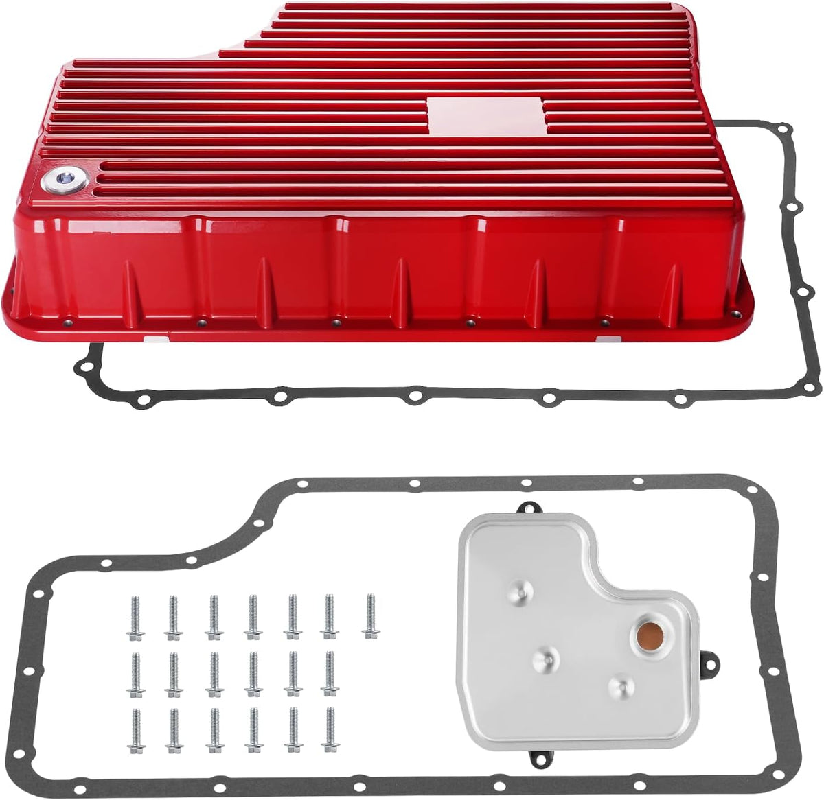 6R140 Deep Cast Aluminum Transmission Oil Pan OEM