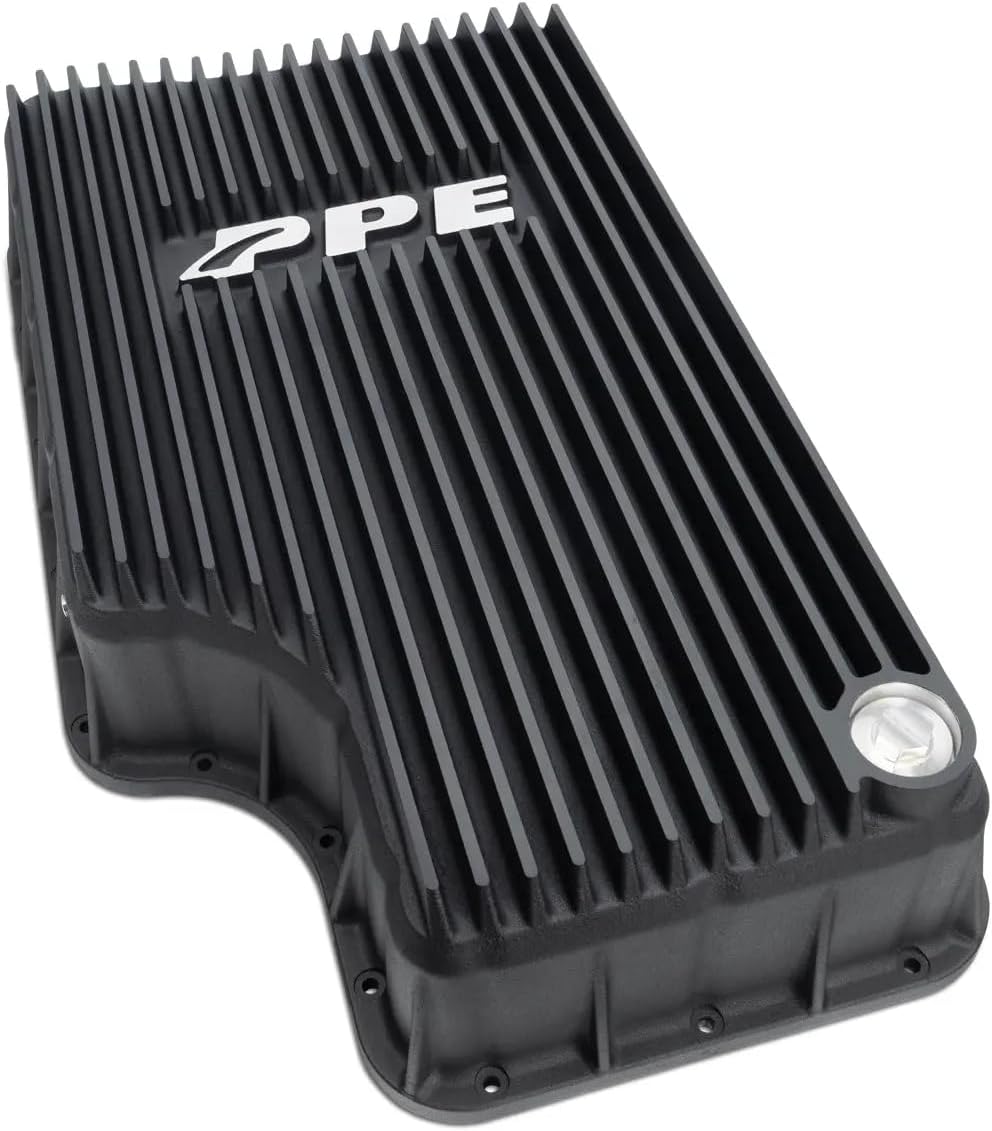6R140 Heavy Duty Transmission Pan Black for Ford 6.7L 2011-2019 OEM