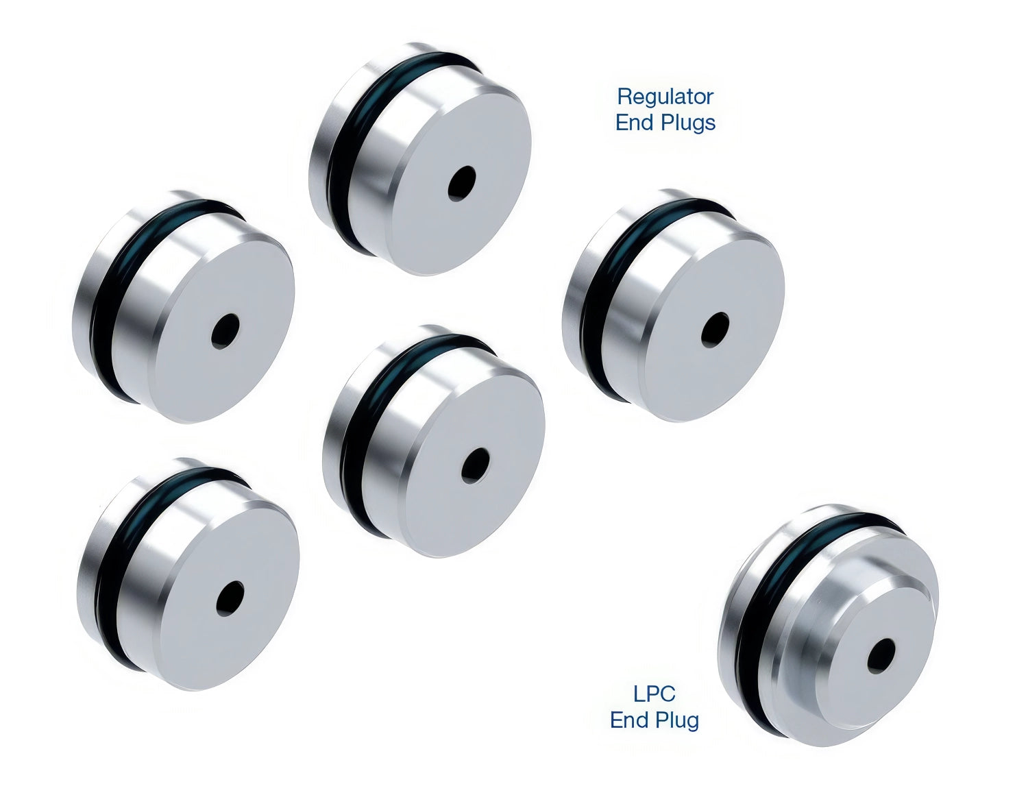 Sonnax O-Ringed End Plug Kit for 6R140 - 126740-09K