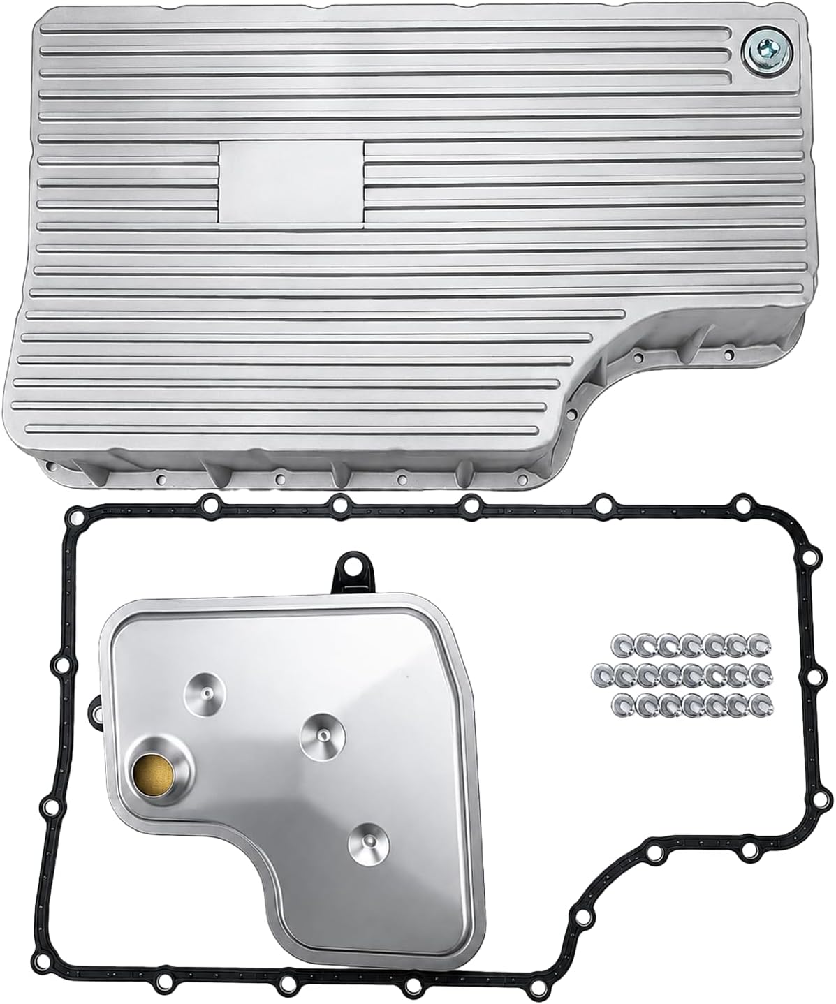 6R140 Transmission Oil Pan Kit for Ford F250 F350 2011-2019 OEM