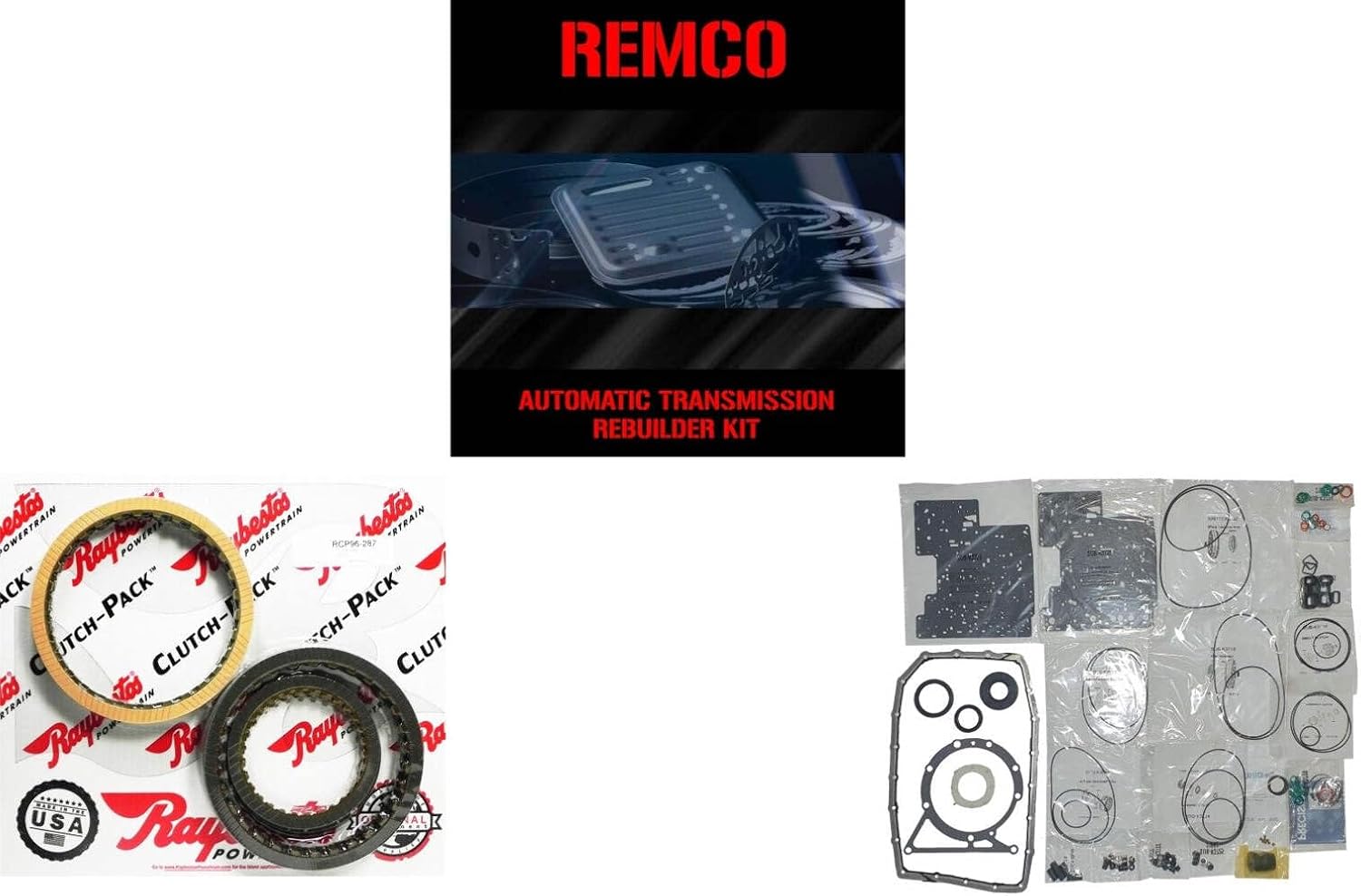 6R80 Complete Transmission Rebuild Kit with Gaskets Seals and Friction Plates 09-14 OEM