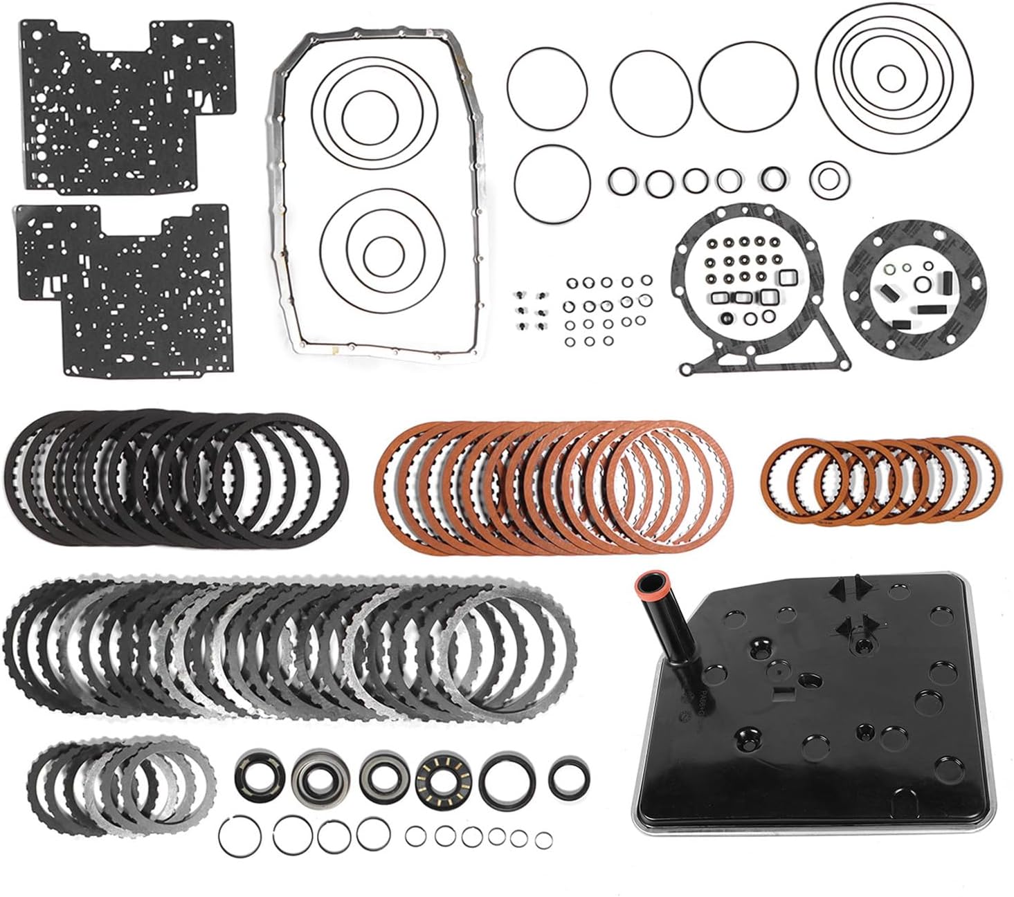 6R80 Master Transmission Rebuild Kit with Filter OEM