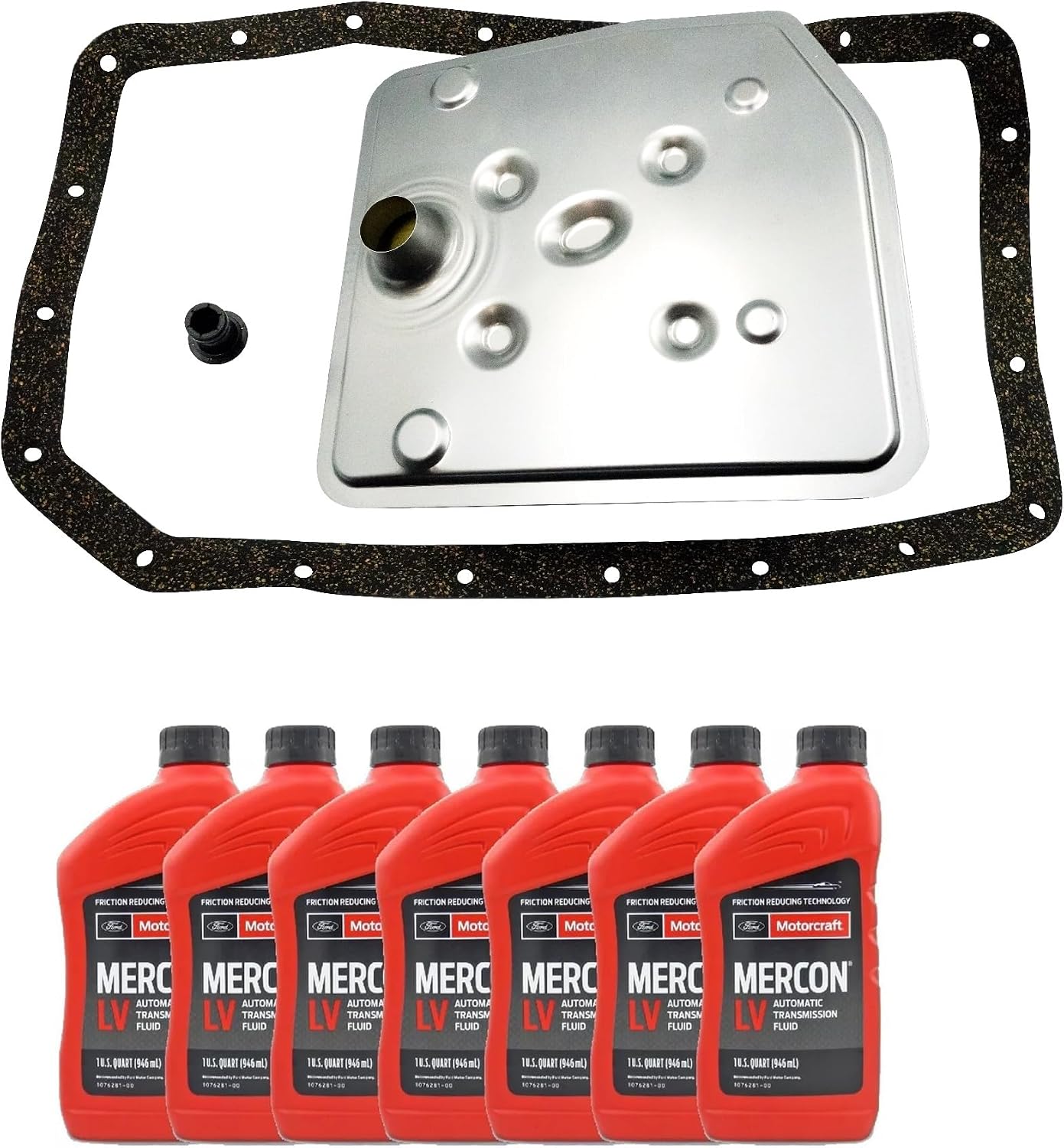 6R80 Transmission Filter, Gasket & Fluid Service Kit 2015-2020 OEM