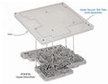 Sonnax Vacuum Test Plate Kit Seal for 6R80 - 95740-VTP1-SU