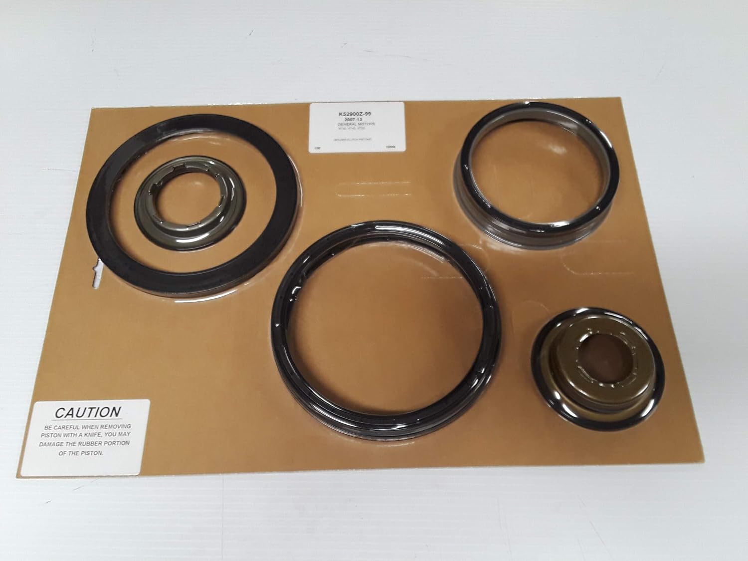 6T40 6T40 Bonded Piston Set with Bonded Pistons 08-Up OEM