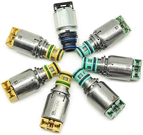 6T40 6T40 Transmission Solenoid Kit 7pcs Automatic Transmission Solenoid Replacement Set Fit for Buick OEM
