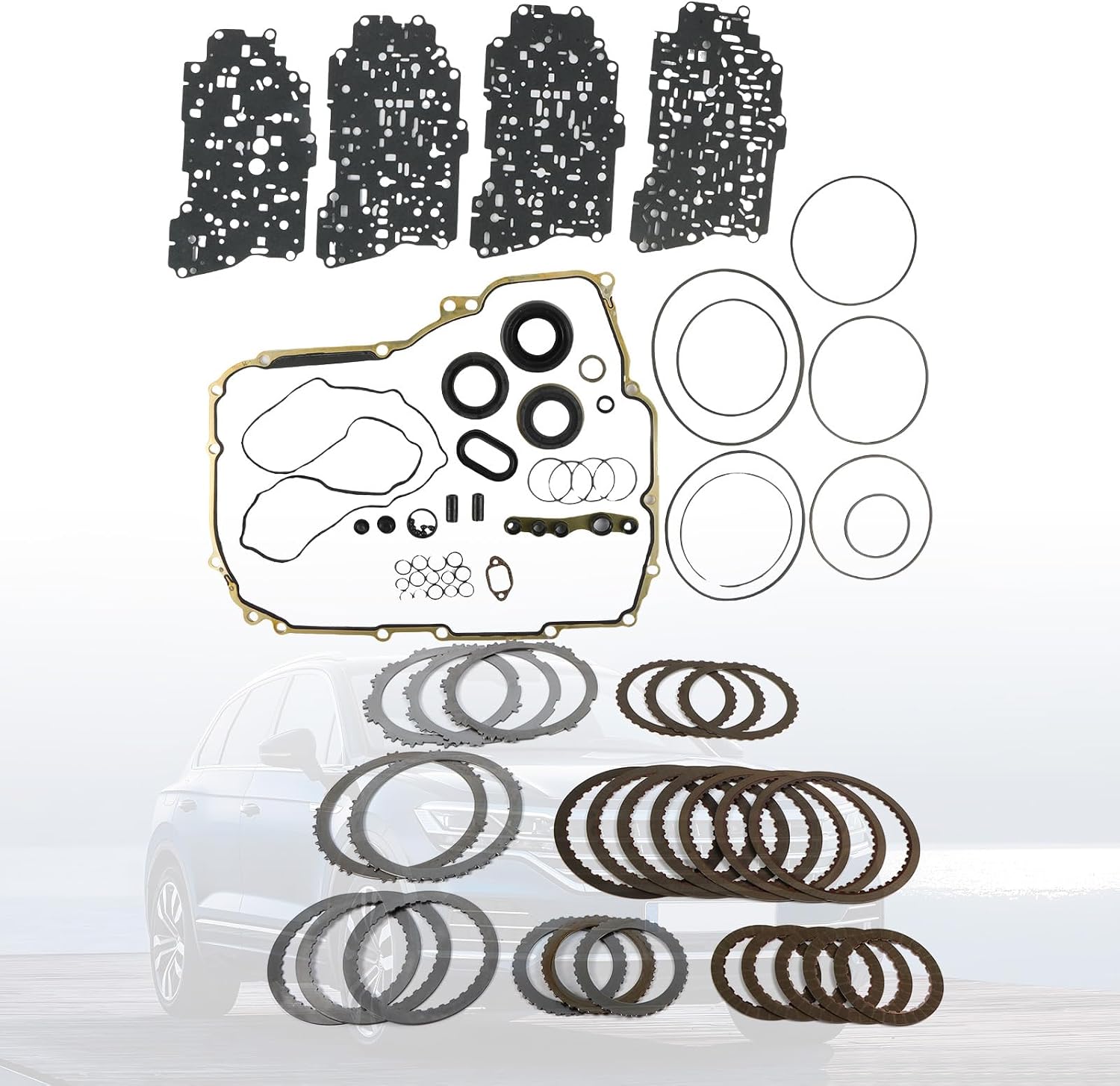 6T40E Master Transmission Rebuild Kit with Overhaul Gaskets OEM