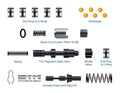 Sonnax Zip Kit for 6T45 - 6T40-GEN2-3-ZIP