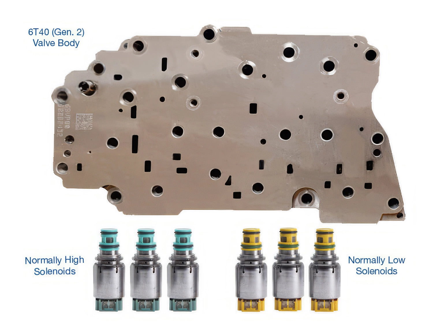 Sonnax Remanufactured Valve Body for 6T51 - GM6T40-2-3