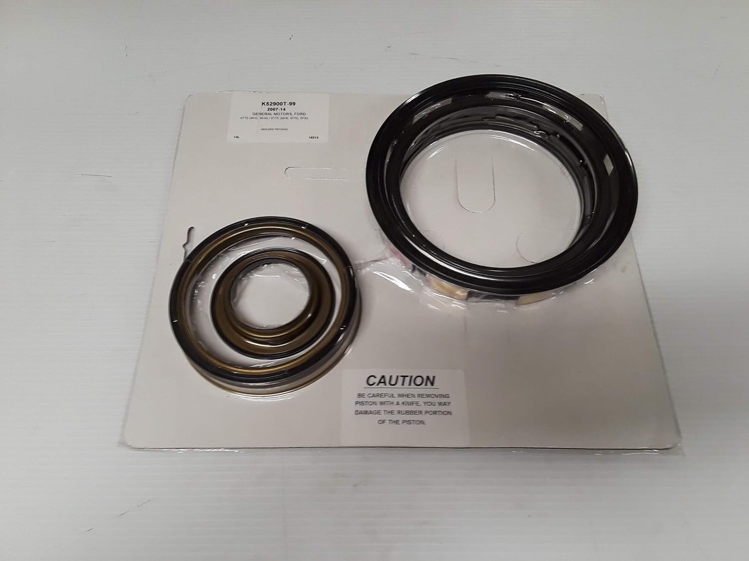6T75 Bonded Piston Set with Bonded Pistons 07-Up OEM
