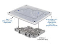 Sonnax Vacuum Test Plate Kit Seal for 6T75 - 124740-VTP-SL